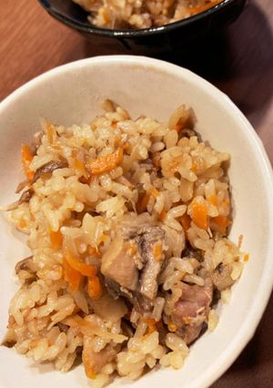 ほくほく鶏ごぼうごはん-レシピのメイン写真