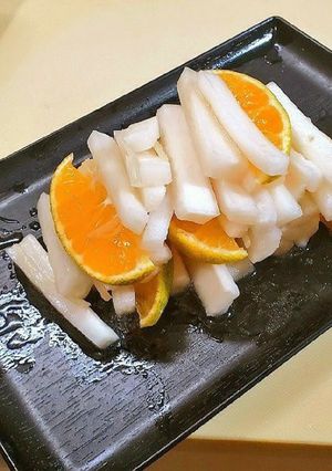 やみつきポリポリ大根蜜柑漬け◆作り置き-レシピのメイン写真