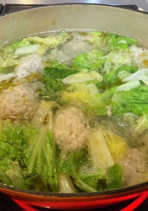 節約♩時短レシピ〜あったか鶏団子スープ〜-レシピのメイン写真