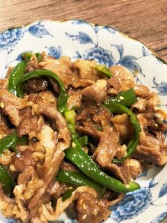 牛肉とピーマンのオイスターソース炒め-レシピのメイン写真