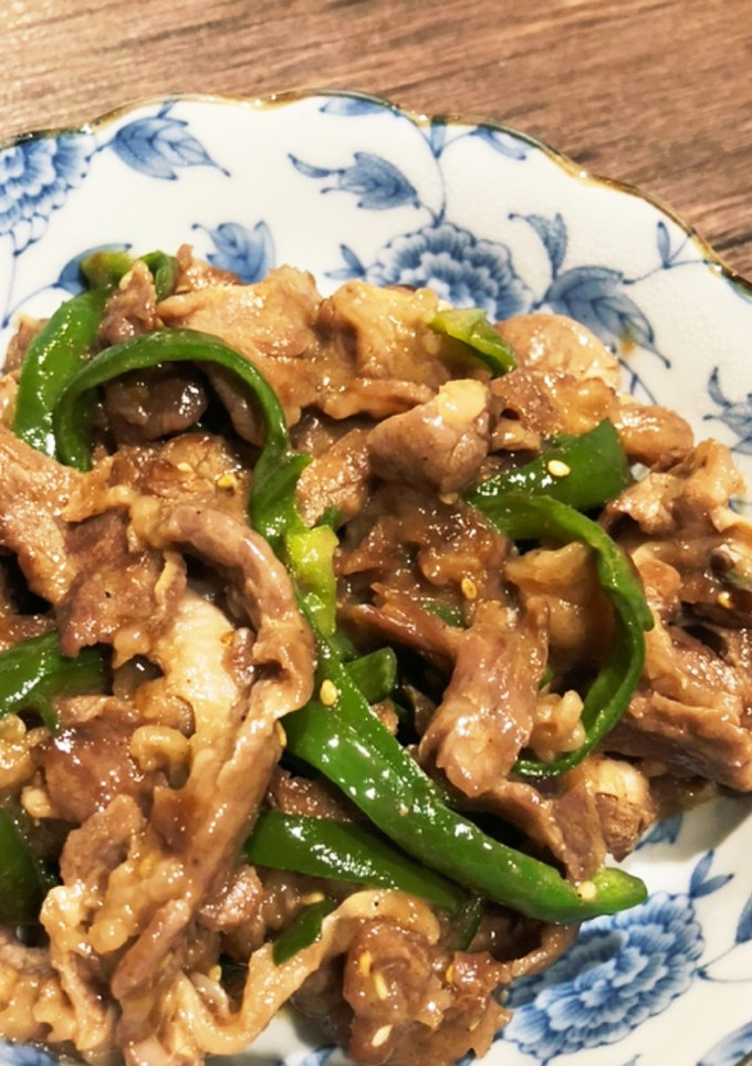 牛肉とピーマンのオイスターソース炒め-レシピのメイン写真