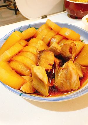 レンジで時短ぶり大根-レシピのメイン写真