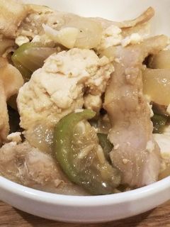 簡単!ヘチマの味噌炒め-レシピのメイン写真