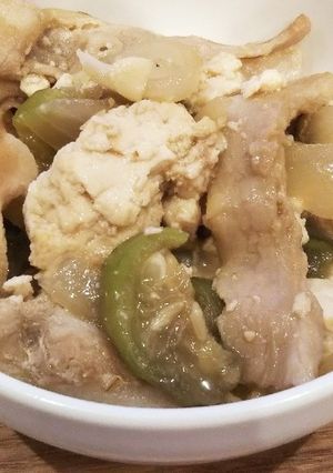 簡単!ヘチマの味噌炒め-レシピのメイン写真
