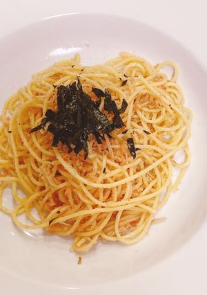 なおみんのきのことたらこのスパゲティー-レシピのメイン写真