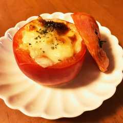 รูปของ ＊超簡単トマトのホットサラダ♪