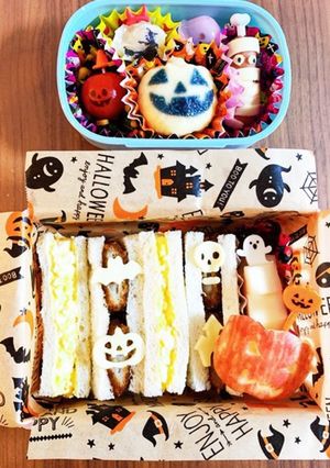 簡単可愛いハロウィンお弁当♡-レシピのメイン写真