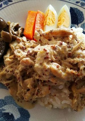 チキンマスタードクリームライス-レシピのメイン写真
