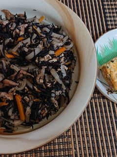 ひじきの煮物&ひじきの玉子焼き-レシピのメイン写真