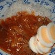 牛肉のストロガノフ風