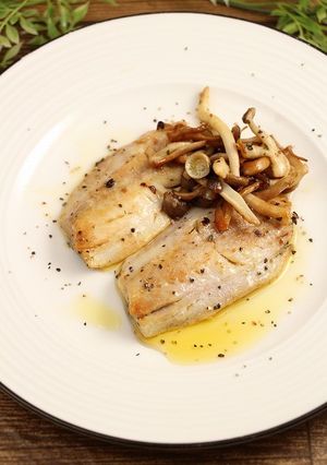 簡単！アジのオリーブ炒め☆バター醤油風味-レシピのメイン写真