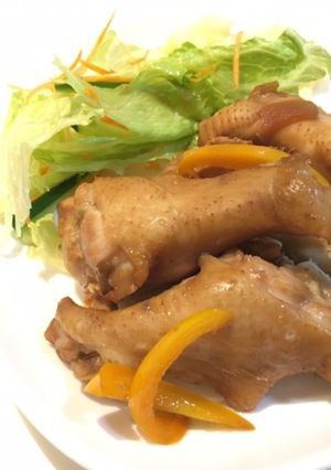 手羽元ポン酢煮-レシピのメイン写真
