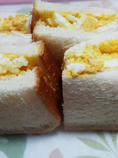 簡単カレー玉子サンド-レシピのメイン写真