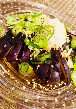【簡単5分！】レンジでタコさん蒸しナス-レシピのメイン写真