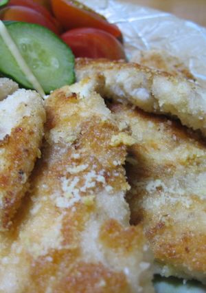 衣はパン粉だけ！むね肉のチキンカツレツ-レシピのメイン写真