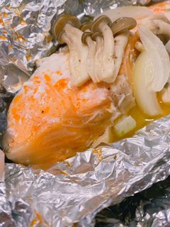 簡単◎ふっくら◎鮭のホイル焼き-レシピのメイン写真