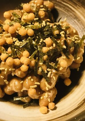 毎日の納豆●お茶漬けの素でポリポリ食感-レシピのメイン写真