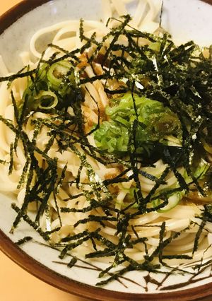 プチッとうどん活用●ぶっかけネギうどん-レシピのメイン写真
