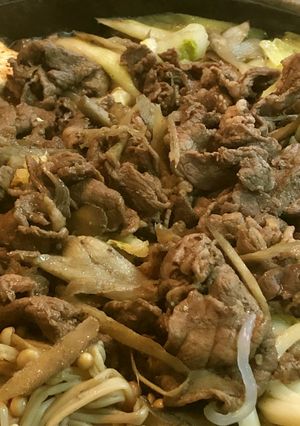 新米パパにお勧め!庶民的な牛すき焼き♪-レシピのメイン写真