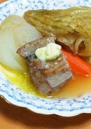 ♪バター香る豚ヒレ肉のポトフ-レシピのメイン写真