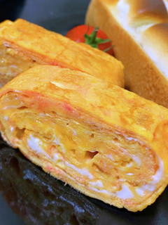 桜でんぶ消費＊甘くて美味しい♡卵焼き-レシピのメイン写真