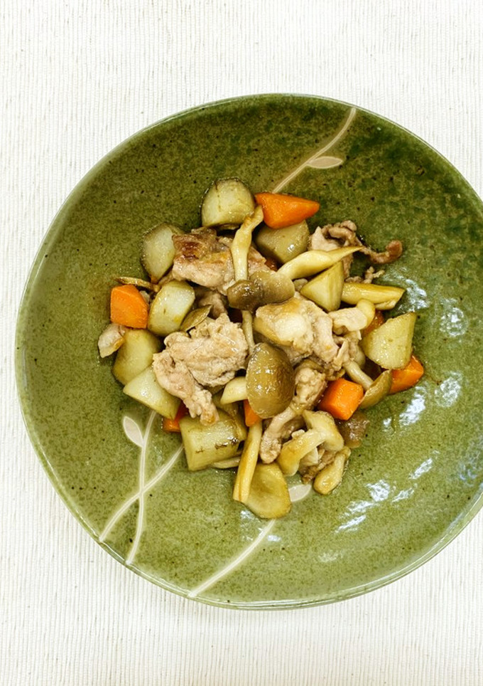 豚肉と根菜の生姜煮-レシピのメイン写真