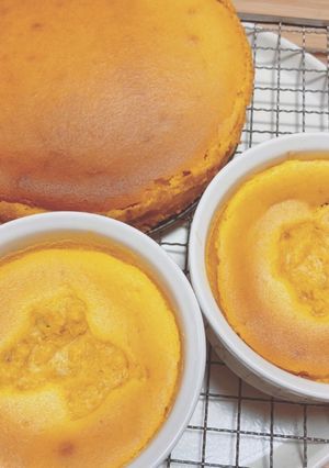 簡単 かぼちゃチーズケーキ-レシピのメイン写真