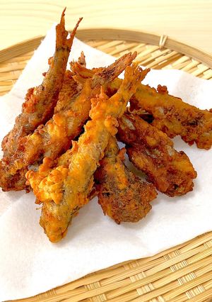 最高おつまみ！メヒカリ唐揚げ-レシピのメイン写真