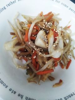 簡単に♪ちくわとごぼうの甘辛炒め-レシピのメイン写真
