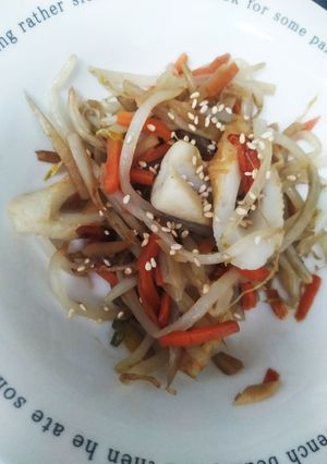 簡単に♪ちくわとごぼうの甘辛炒め-レシピのメイン写真