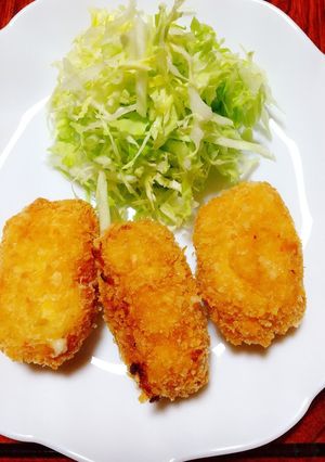 かにクリームコロッケ&かに味噌汁-レシピのメイン写真