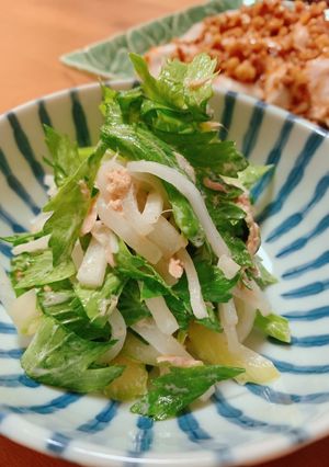 セロリと大根のマヨさっぱりサラダ-レシピのメイン写真