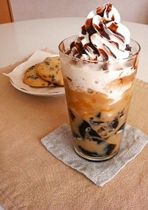 スタバ風★ コーヒーゼリーフラペチーノ-レシピのメイン写真