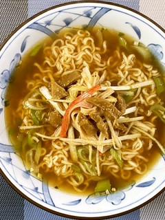 白髪ネギとメンマのしょうゆラーメン~♪-レシピのメイン写真