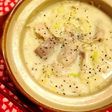 薬膳★えのきと白ネギの豚豆乳鍋