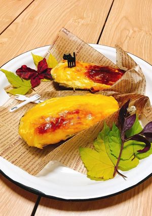 紅あずまのまるごとスイートポテト-レシピのメイン写真