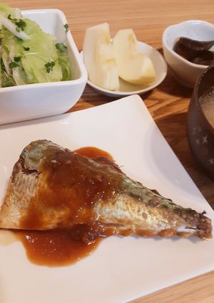フライパンで簡単サバの味噌煮-レシピのメイン写真