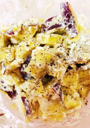 レンジで簡単！デリ風さつまいもサラダ-レシピのメイン写真