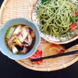 薬膳★丹波しめじの鴨南蛮 ~茶そばで~