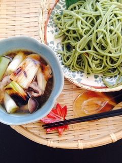 薬膳★丹波しめじの鴨南蛮 ~茶そばで~-レシピのメイン写真