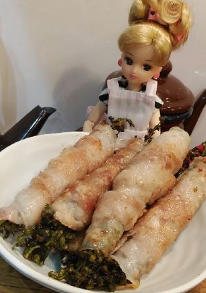 リカちゃん♡紫蘇の実豚肉巻きയꕤ*.ﾟ-レシピのメイン写真