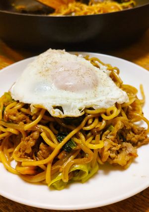 簡単に美味しいダブルソースの焼きそば-レシピのメイン写真