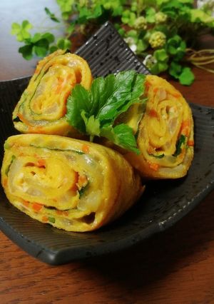 玉子丼みたいな卵焼き-レシピのメイン写真