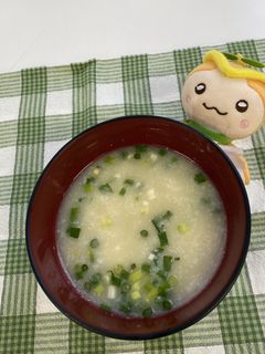 とろとろみそ汁-レシピのメイン写真