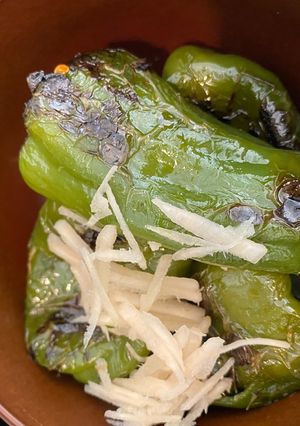 割烹磯野！まるごとピーマンの焼きびたし-レシピのメイン写真
