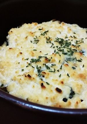 犬ご飯　鮭のふんわりグラタン-レシピのメイン写真