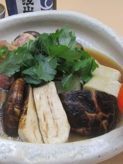 能登松茸の治部煮風煮物-レシピのメイン写真