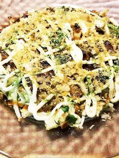 もやしシャキシャキお好み焼き-レシピのメイン写真