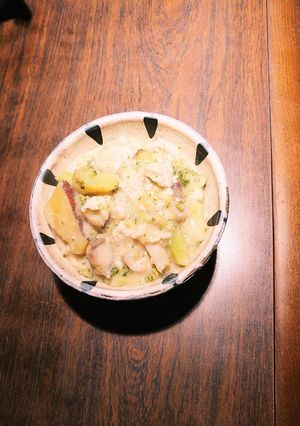 鶏の根菜クリームシチュー-レシピのメイン写真