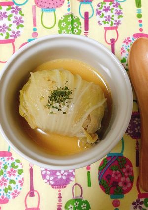 レンジで簡単！巻きやすいロール白菜-レシピのメイン写真